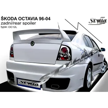 Auto-moto Stylla Kufrový spoiler - lišta kolem znaku + zadní spoiler Škoda Octavia I (1996 - 2010) - OC12L