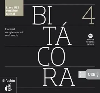 Španělský jazyk Bitácora 4 (B1.2) – Llave USB + Libro Digital - Klett