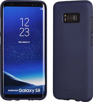 Pouzdro na mobilní telefon Mercury Goospery Soft Feeling Case pro Samsung Galaxy J3 2017 J330 modré
