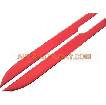 Samolepicí dekorace na vozidlo ADC Gelové 3D reflexní samolepící odrazky na zadní nárazník, 230 x 21 mm, 2 ks