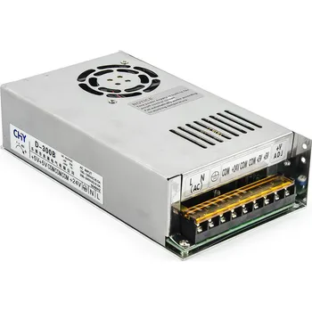 spínaný zdroj Dvojitý průmyslový zdroj D-300B 5V 25A, 24V 7A, 300W