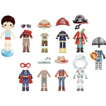 puzzle pro nejmenší Vilac Arthurova dobrodružství oblékací puzzle