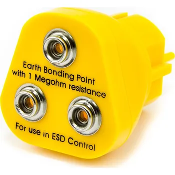ESD ESD zástrčka do EU zásuvky 230V, 3x ESD patentka 10mm