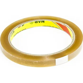 Lepicí páska Lepící páska pro zavírání sáčků, šíře 9 mm, průhledná