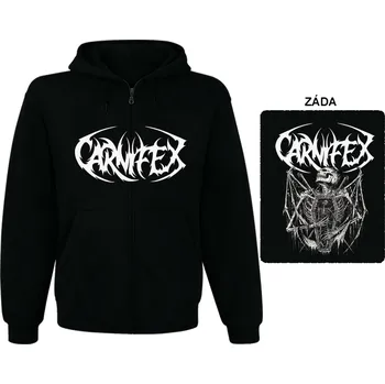 Pánská mikina Carnifex - mikina s kapucí a zipem