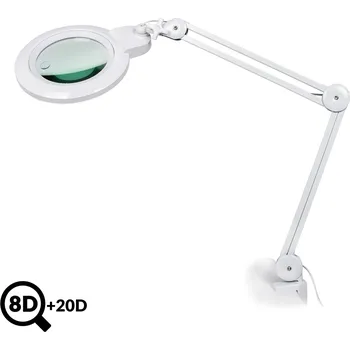 Lupa Servisní LED lampa s lupou IB-178, průměr 178mm, 8D + 20D