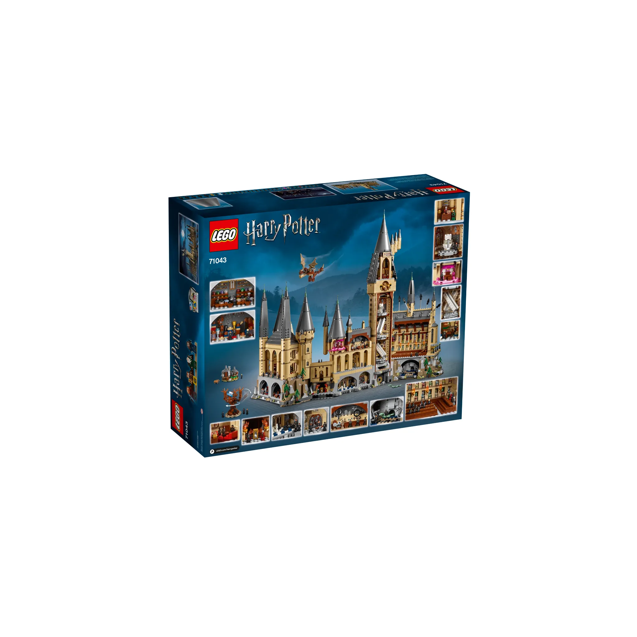 Fotografie 2 - Stavebnice LEGO LEGO Harry Potter 71043 Bradavický hrad