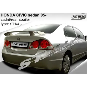 Auto-moto Stylla Zadní spoiler Honda Civic VIII Sedan (2005 - 2011) - ST1/4L