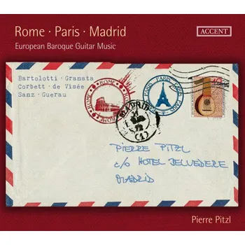 Zahraniční hudba Rome - Paris - Madrid: European Baroque Guitar Music (CD) (ACCENT)