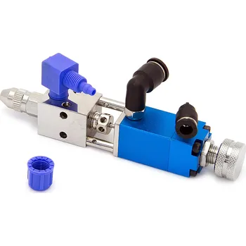 Instalatérský materiál Pneumaticky řízený jehlový dávkovací ventil jednocestný VSD-040