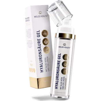 Pleťový krém WoldoHealth Kyselina hyaluronová s kolagenem a aloe vera gel 50 ml