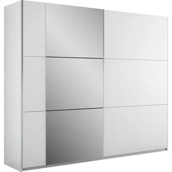 Šatní skříň Casarredo Šatní skříň BISMARK 250 bílá/bílá