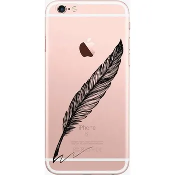 Pouzdro na mobilní telefon iSaprio Writing By Feather Black pro iPhone 7 Plus