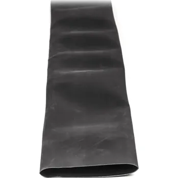 Teplem smrštitelná trubice s lepidlem černá 120cm 75mm