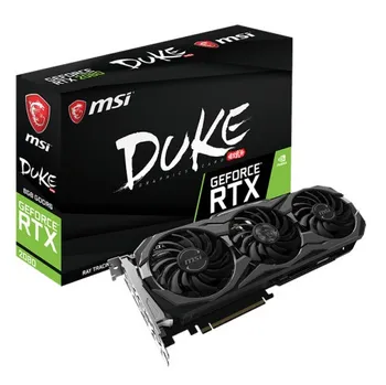 MSI GeForce RTX 2080 Duke 8G OC Grafická karta MSI GeForce RTX 2080 Duke 8G OC