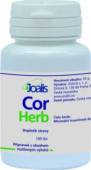 Přírodní produkt Joalis CorHerb 100 tbl.