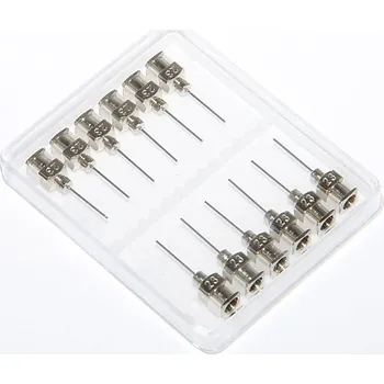 Nástroj na niť a příze Přesné nerezové dávkovací jehly 23G 12ks