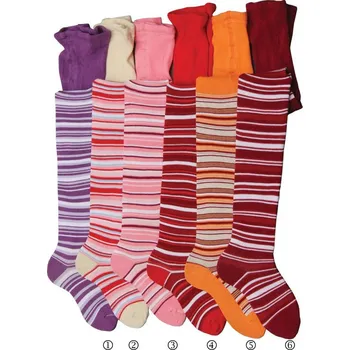 České punčocháče Dotex Lachtan pruhované smetanové č.2 velikost oblečení - děti: 86/95