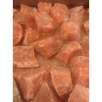 Zahradní dekorace Solné kameny růžové 40 - 60mm