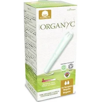 Menstruační tampony Organyc Tampony s aplikátorem Regular 16 ks