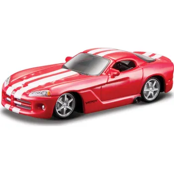 autíčko Bburago Dodge Viper STR 10 1:64 červené
