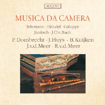 Zahraniční hudba TELEMANN-HÄNDEL-GALUPPI: Musica da camera (CD) (ACCENT)
