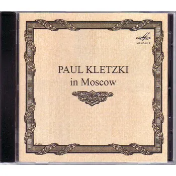 Zahraniční hudba VON WEBER-BRAHMS-SCHUBERT: Paul Kletzki in Moscow (CD) (MELODIYA)