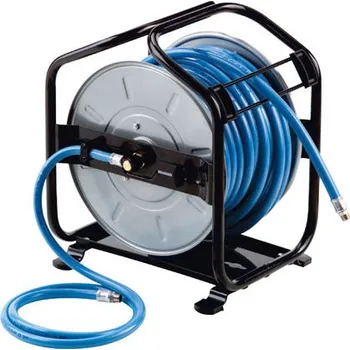 Plynová hadice AM20-840 ruční navíjecí buben s pneu hadicí 8/12 mm - 40m (ABAC)