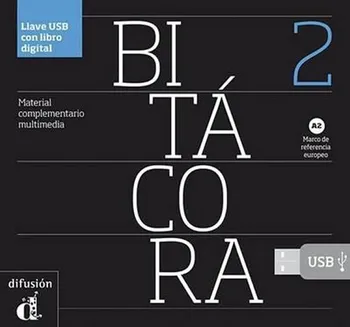 Španělský jazyk Bitácora 2 (A2) – Llave USB + Libro Digital - Klett