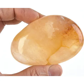 Přírodní kámen Křišťál s limonitem 164g