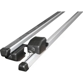 Příčník na automobil Střešní příčníky Diheng 120 cm stříbrné