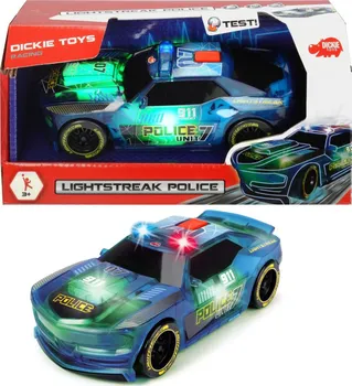 autíčko Dickie Policejní auto Lightstreak 20 cm