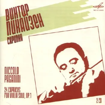 Zahraniční hudba PAGANINI,N.: 24 capricií pro sólové housle op.1. Piikaizen (2CD) (MELODIYA)