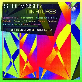 Zahraniční hudba STRAVINSKIJ,I.: Miniatures STRAVINSKY (CD) (BRILLIANT CLASSICS)