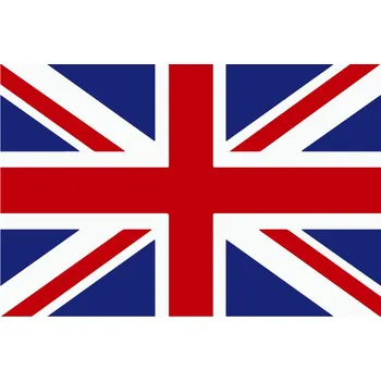 Vlajka Amicar Samolepicí vlajka Velké Británie 50x30 mm, 3D efekt