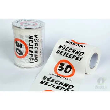 Toaletní papír Happy Brithday 30