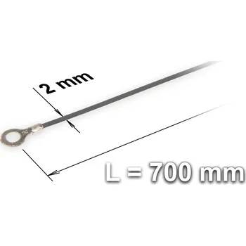 Příslušenství ke svářečce Náhradní tavící drát ke svářečce plastových fólií a sáčků typu FRN-700, šířka 2 mm
