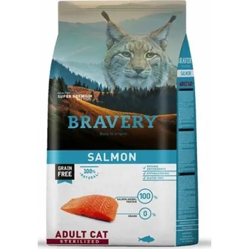 Bravery Cat Grain Free Sterelized Adult Salmon Krmivo pro kočku Bravery Cat Grain Free Sterelized Adult Salmon