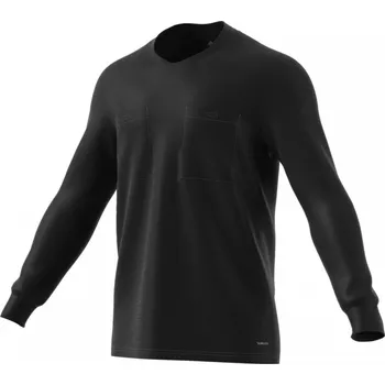 ADIDAS REF 18 JSY LS ROZHODCOVSKÝ DRES PÁNSKÝ DLOUHÝ RUKÁV - Černá - velikost XXL