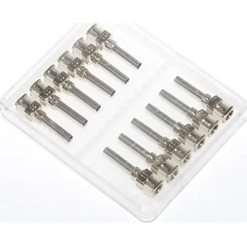 Nástroj na niť a příze Přesné nerezové dávkovací jehly 11G 12ks