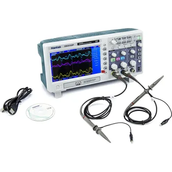 Osciloskop Digitální LCD USB osciloskop Hantek DSO5102P 2CH 1GS/s 100MHz