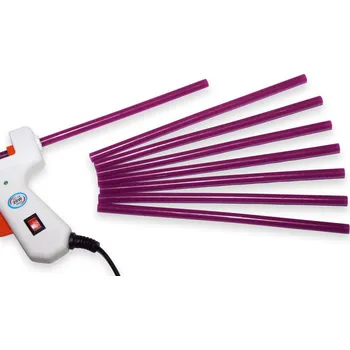 Tavná pistole Tyčinka do tavné pistole fialová průměr 7,5 mm 1ks