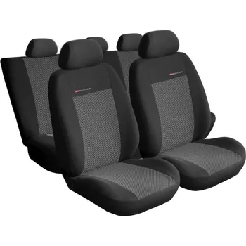 Potah sedadla Automega Autopotahy Renault Scénic I (1999 - 2003) - antracit - Elegance Design - model 2