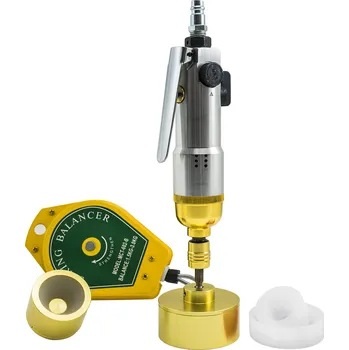 Pneumatický zavírač (utahovák) šroubovacích víček a uzávěrů + adaptéry 5 – 50mm