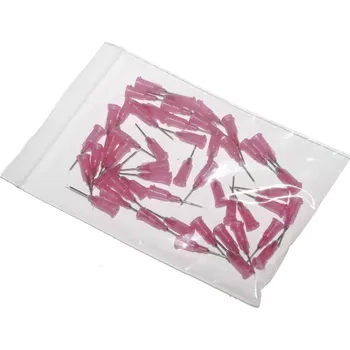 Injekční jehla Nerezové dávkovací jehly s vloženou teflonovou trubičkou 25G 50ks