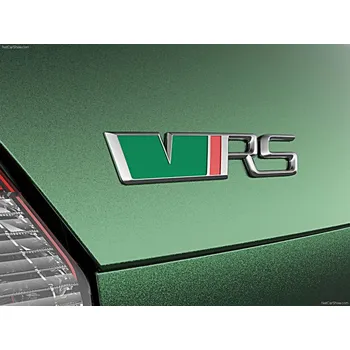 Znak automobilu Škoda Auto Zadní znak RS Škoda Fabia II (2010 - 2013) - originál 1Z0853687AHLAQ