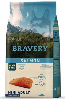 Krmivo pro psa Bravery Dog Grain Free Adult Mini Salmon