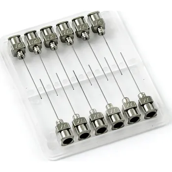 Nástroj na niť a příze Nerezové dávkovací jehly 27G 1" set 12ks