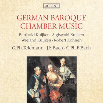 Zahraniční hudba BACH-TELEMANN: German chamber music (CD) (ACCENT)