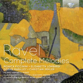 Zahraniční hudba MAURICE RAVEL Complete Mélodies; Monica Piccinini, Elisabetta Lombardi, Christian Immler, Filippo Farinelli (2CD) (BRILLIANT CLASSICS)